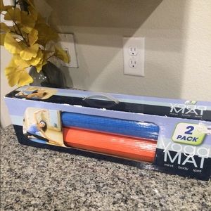 2 Yoga mats still in packaging